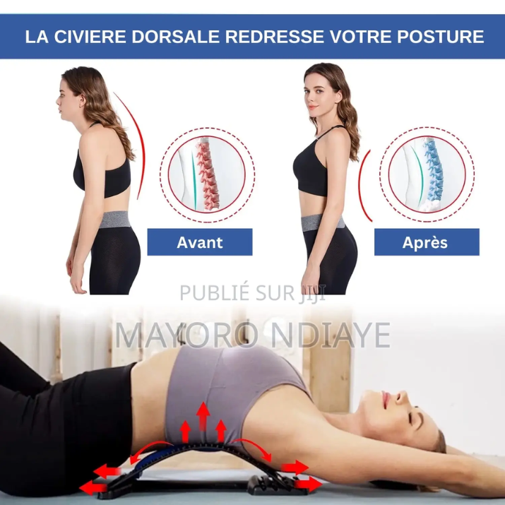 Soulagez votre mal de dos et corrigez votre posture avec cet appareil !