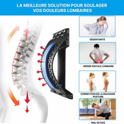 Correcteur de posture et de douleurs lombaire