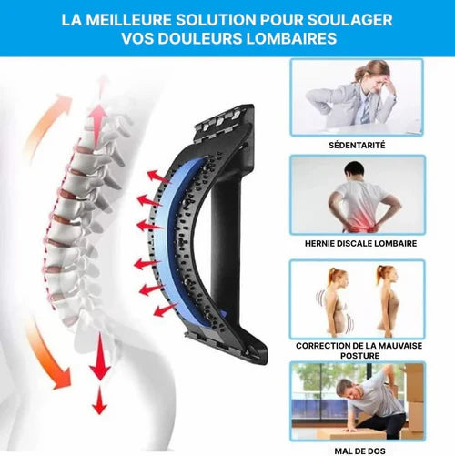 Correcteur de posture et de douleurs lombaire